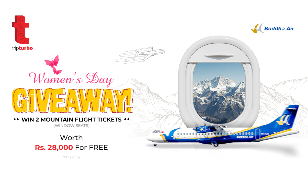 Get a Chance to Win 2 Free Mountain Flights this Women's Day!