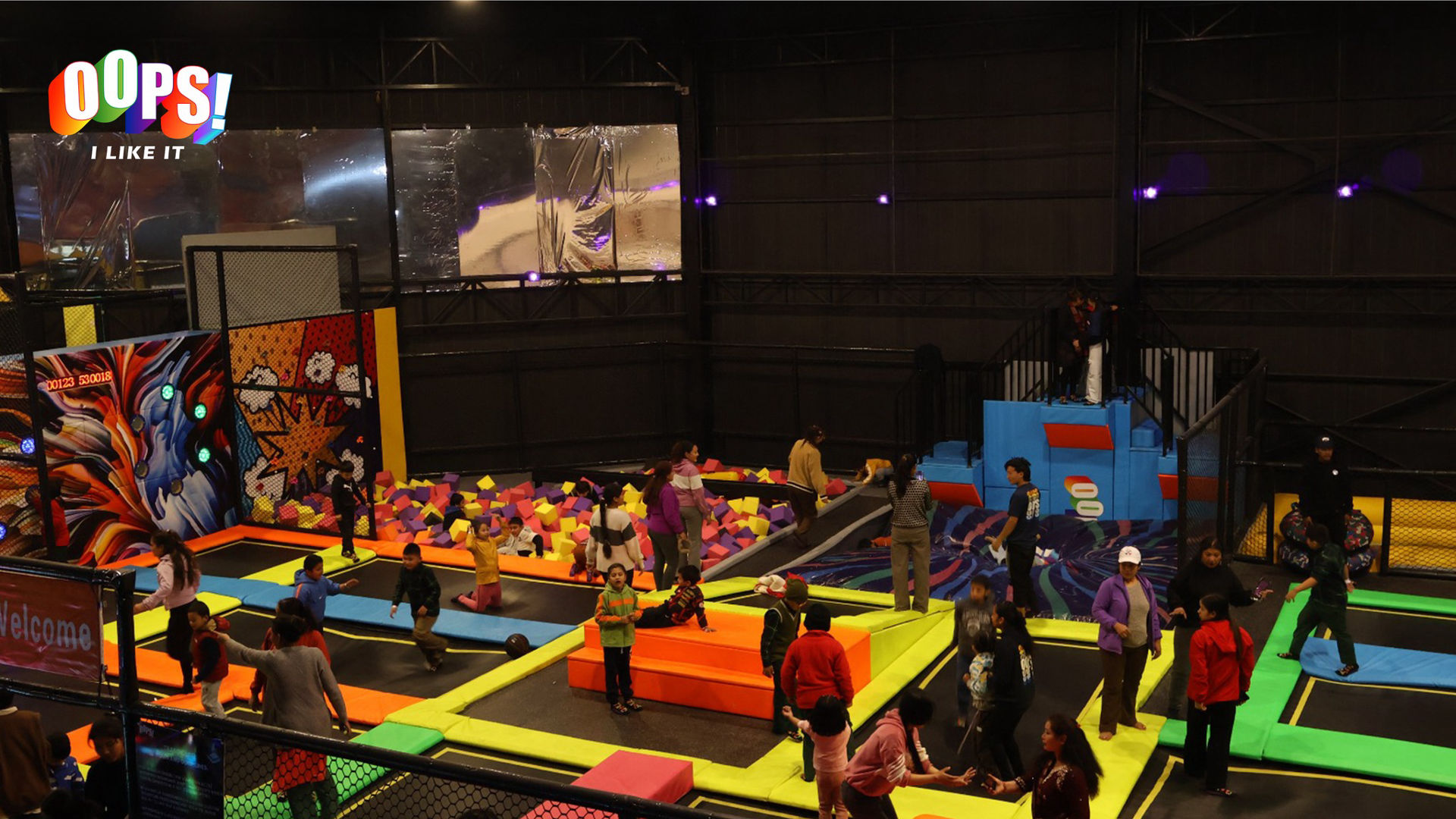 100+ games at OOPS! Nepal: First Family Entertainment Center in Kathmandu